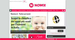 Desktop Screenshot of nomix.it